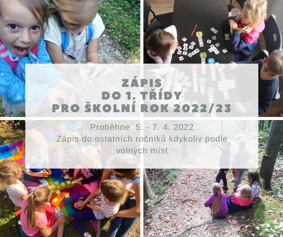 Zápis pro školní rok 2022/23